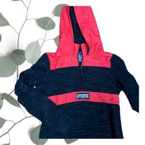 LAST CHANCE PRICING!! PINK Victoria’s Secret half zip - size S.